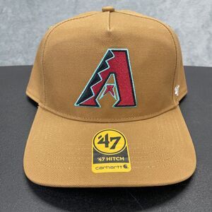Arizona Diamondbacks Carhartt x '47 Hitch Adjustable Snapback Hat Brown